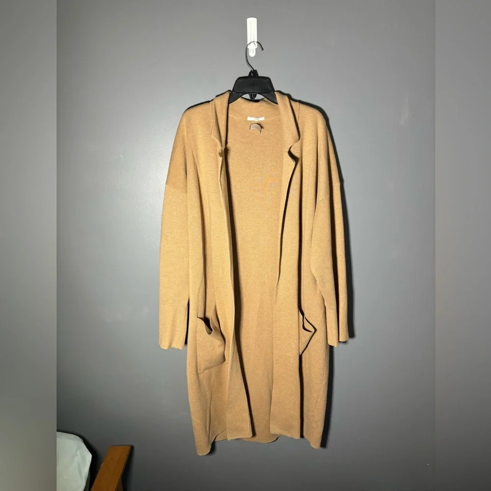 J.Crew Ella Open Front Long Sweater Blazer Womens Size 2XL